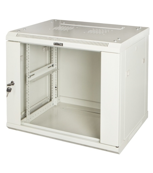 Шкаф настенный серии Pro, 6U 600x600, стеклянная дверь