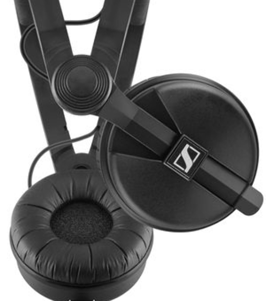 Проводные наушники Sennheiser HD 25 PLUS черный, накладные, Jack 3.5 мм