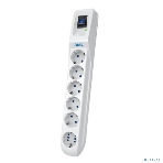 Сетевой фильтр Pilot L GP 6 розеток (5 евро + 1GP) 1.8 м/Surge protector Pilot L GP 6 sockets (5 Euro + 1GP) 1.8 m белый, фото6