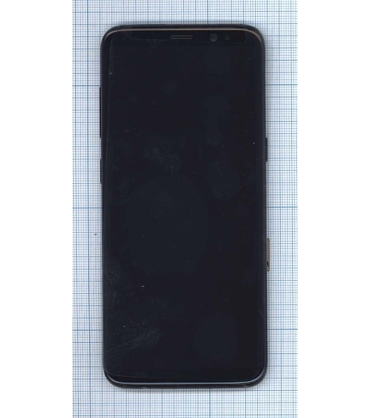 Дисплей для Samsung Galaxy S8 SM-G950F черный с черной рамкой
