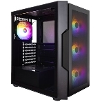 Компьютерный корпус 1STPLAYER TRILOBITE T7-P черный ATX 4x120мм LED fans T7-P-BK-4F1, фото10