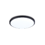 Потолочный светодиодный светильник Ambrella light FZ1233 BK черный IP44 22W 6400К D260*55 (Без ПДУ), фото11