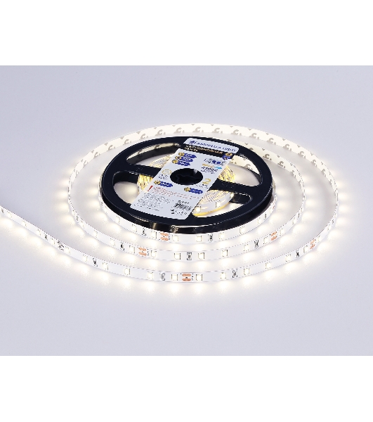 Светодиодная лента Ambrella light GS3002 2835 60Led/ 6W m/ 24V IP20 4500K/ 5000*8*1.2mm (2 конт.)