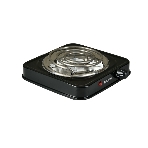 Плита настольная электрическая Blackton Bt HP102B чёрный, 1 кВт, ТЭН, конфорки - 1, нержавеющая сталь, поворотные переключатели, фото7