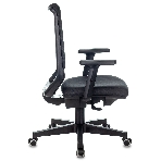 Кресло Бюрократ EXPERT TW-01 черный, сетка, подголовник, фото15