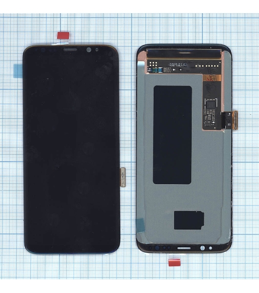 Дисплей для Samsung Galaxy S8 SM-G950F красный