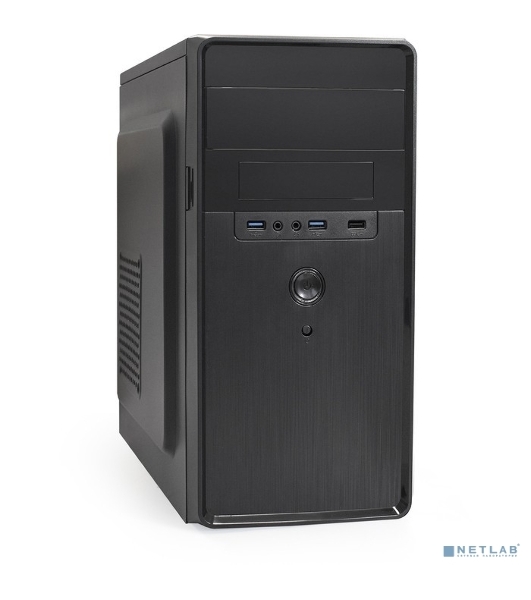 Компьютерный корпус Minitower ExeGate EX286438RUS BA-309U2-350W-8 (mATX, БП AA350 с вент. 8см, 1хUSB+2хUSB 3.0, HD аудио, черный)