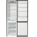 Холодильник Gorenje NRK6202EBXL4 черный матовый двухкамерный 235/96л морозилка снизу, No Frost, фото24