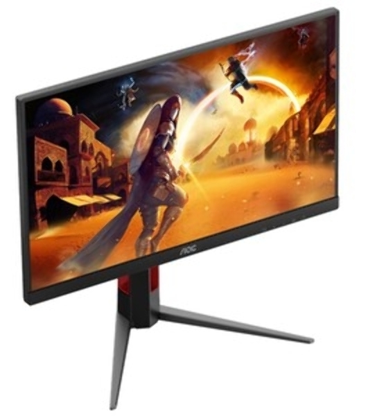 Монитор 23.8' AOC 24G4HA IPS 1920x1080, 200 Гц, 0.5 мс, 16:9, 300 кд/м², 2xHDMI 2.0, DP 1.4, 3.5 Jack, динамики (2x2 Вт), HDR10, G-Sync, черный