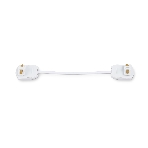 GL7187 WH белый коннектор гибкий для однофазного встраиваемого шинопровода Standard 220V NEW, фото3