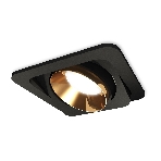 Комплект встраиваемого поворотного светильника Ambrella light XC7659024 SBK/PYG черный песок/золото желтое полированное MR16 GU5.3 (C7659, N7034), фото3