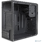 Компьютерный корпус Minitower ExeGate EX286438RUS BA-309U2-350W-8 (mATX, БП AA350 с вент. 8см, 1хUSB+2хUSB 3.0, HD аудио, черный), фото3