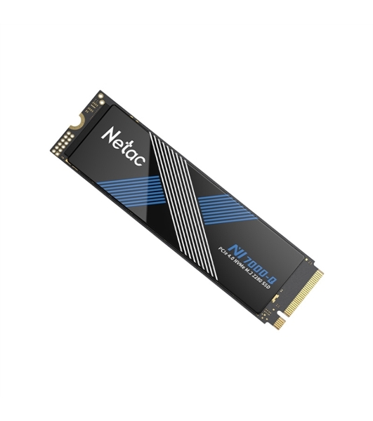 Накопитель SSD Netac NV7000-Q, 2Tb, M.2 2280, PCIe 4.0 x4, NVMe, R/W 7100/6200, с радиатором