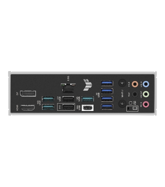 Материнская плата ASUS TUF GAMING B850-PLUS WIFI, Socket AM5, AMD B850, 4xDDR5, 4xSATA, 3xM.2, 1xPCIe 5.0 x16, 1xPCIe 4.0 x16, 2xPCIe 4.0 x1, 1xHDMI, 1xDP, 1x 2.5Gb LAN, Wi-Fi 7, 3xUSB-A 10Gbps, 4xUSB-A 5Gbps, 1xUSB-C 20Gbps, 2xUSB-A 2.0, 5x3.5 мм, 7.1, ATX