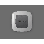 Лицевая панель OMEGA (Антрацит серый) для розетки 2USB тип A+C QUANT OP6610, фото 1