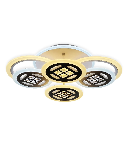 Светильник Ambrella light FA2951/6 WH белый 4200K/3000K+6400K/6400K+3000K 125W 550*405*150 (ПДУ ИК)