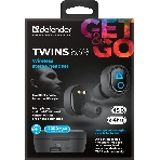 Наушники TWS Defender Twins 639 черный, внутриканальные, Bluetooth, до 4 ч, фото23