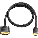 Кабель Vention HDMI 19M/DVI-D Dual link 25M - 2 м ABFBH, фото 1