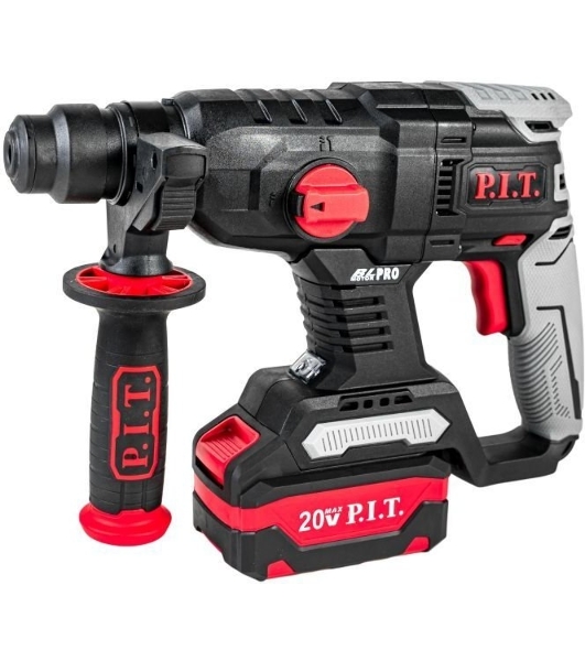 Перфоратор P.I.T. PBH20H-22A/1, SDS-plus, 20 В, 1.5 Дж, от аккумулятора