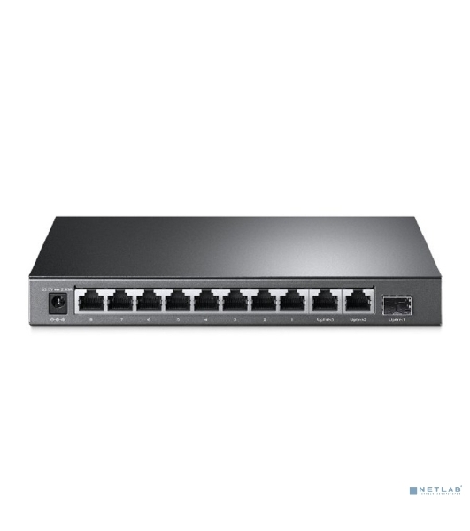 Коммутатор настольный TP-Link TL-SG1210MP 10-портовый гигабитный на 8 портов PoE+