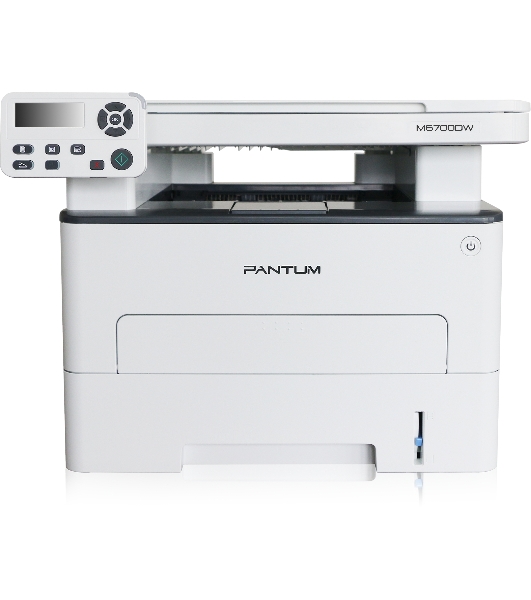 МФУ лазерное Pantum M6700DW, A4, ч/б, печ. до 30 стр/мин., 1200x1200dpi, USB, RJ-45, Wi-Fi, проектная модель