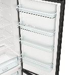 Холодильник Gorenje NRK6202EBXL4 черный матовый двухкамерный 235/96л морозилка снизу, No Frost, фото22
