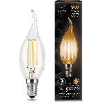 Лампа светодиодная Filament Свеча на ветру E14 9Вт 2700К Gauss 104801109, фото11