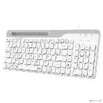 Клавиатура проводная A4Tech Fstyler FK25, USB, белый/серый, фото31