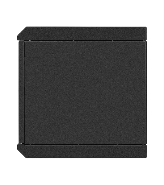 Шкаф телекоммуникационный 10' настенный 6U ExeGate EC-WM-6U.280.G.BLACK (10', 6U, 350x280x287мм (ШхГхВ), передняя дверь закаленное стекло, пыле- и влагозащита IP23, черный RAL 9004)