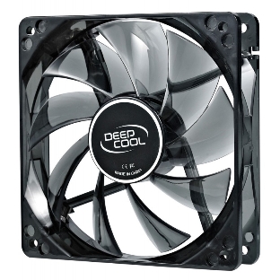 Вентилятор для корпуса DEEPCOOL WIND BLADE 120 черный, 120 мм, 1300 об/мин, 26.6 дБ, 3 pin