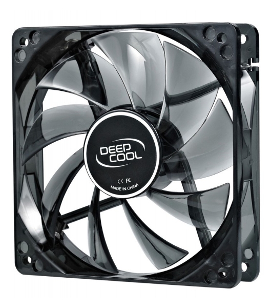 Вентилятор для корпуса DEEPCOOL WIND BLADE 120 черный, 120 мм, 1300 об/мин, 26.6 дБ, 3 pin