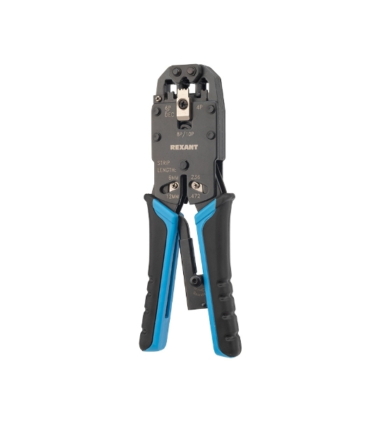 Кримпер Rexant HT-200R ТАЙВАНЬ для обжима 10P10C, 8P8C, 6P6C, 4P4C