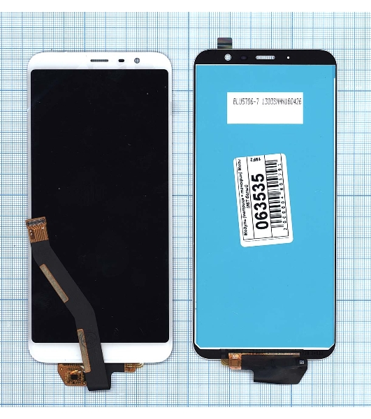 Дисплей для Meizu M6T белый