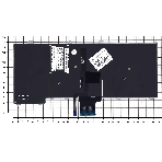 Клавиатура для ноутбука Dell Latitude E7420 черная с подсветкой без указателя, фото 1
