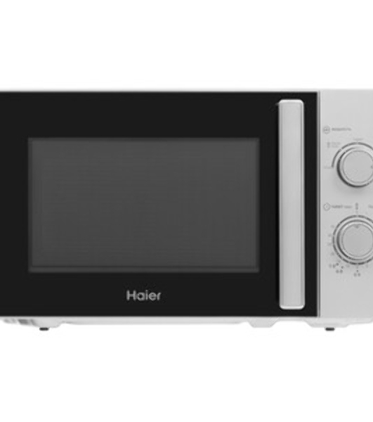 Микроволновая печь Haier HMB-MM207SA серебристый, 20 л, 700 Вт, переключатели - поворотный механизм
