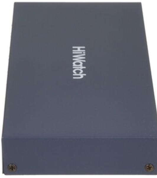 Коммутатор HiWatch DS-S908P(B), 8×100 Мбит/с PoE + 1×100 Мбит/с, неуправляемый