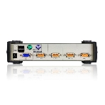 Переключатель ATEN CS84U(-AT) 4-портовый KVM-переключатель 1 user(HDB15(SVGA Female)+KBD(PS/2)+MOUSE(PS/2), KVM-порты: SPHD18(Female). В комплекте: кабели KVM (2L-5201P)-4шт. Не требует внешнего питания, фото4