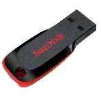 Флешка USB SanDisk Cruzer Blade (SDCZ50-128G-B35), 128Gb, USB 2.0, Type-A, R/W 16/4, черный, фото7