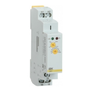 Реле задержки выключения при снятии питания ORT 12-240В AC/DC IEK ORT-D-ACDC12-240V