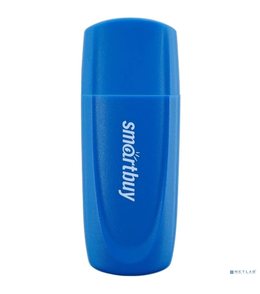 Флешка USB Smartbuy Scout Blue (SB008Gb2SCB), 8Gb, USB 2.0, R/W 15/8, синий