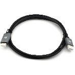 Кабель аудио-видео Cactus CS-DP-HDMI-1.2-2 DisplayPort (m)/HDMI (m) 2м. позолоч.конт. черный, фото 1
