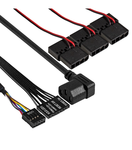Серверный корпус ExeGate Pro 2U550-04 (RM 19', высота 2U, глубина 550, БП 2U-800ADS, 2*USB)