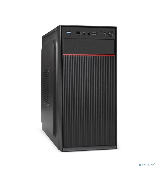 Компьютерный корпус Minitower ExeGate BAA-113U (mATX, без БП, 2хUSB+1хUSB 3.0, аудио, черный)