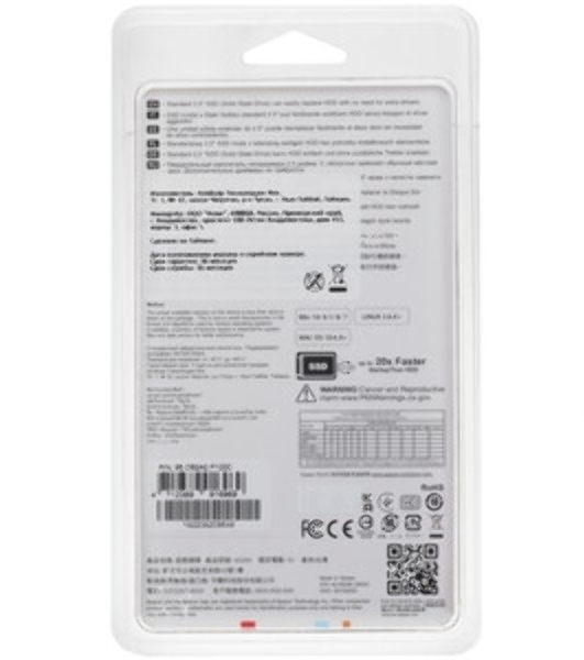 Накопитель SSD Apacer AS350 PANTHER, 256Gb, 2.5', SATA III, R/W 560/540