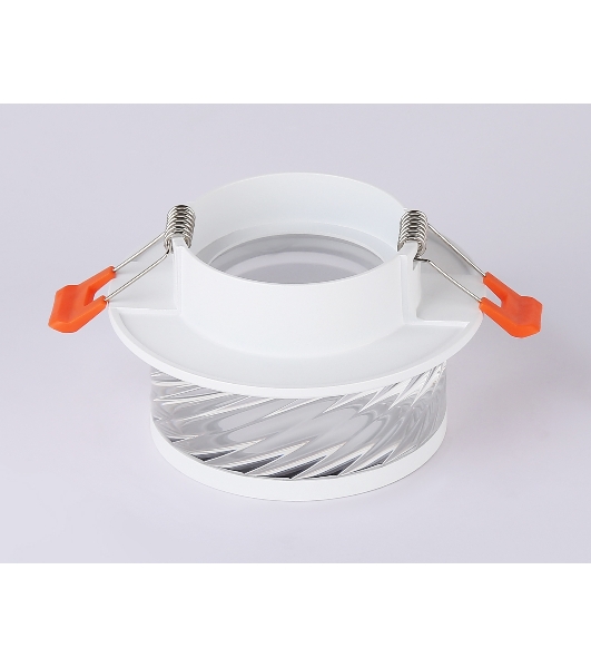 Светильник Ambrella light TN1251 SWH/CL белый песок/прозрачный GU5.3 D98*58