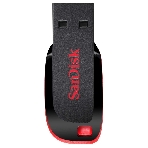 Флешка USB SanDisk Cruzer Blade (SDCZ50-128G-B35), 128Gb, USB 2.0, Type-A, R/W 16/4, черный, фото8
