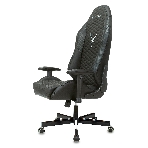 Кресло игровое Knight Neon черный соты эко.кожа с подголов. крестовина металл, фото8