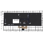 Клавиатура для ноутбука Asus Zenbook 14 UM433DA черная, фото 1