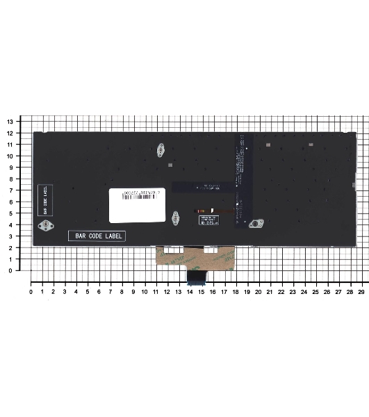Клавиатура для ноутбука Asus Zenbook 14 UM433DA черная