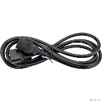 Кабель питания Cabeus PC-189-VDE-1.0-1.8M монитор-компьютер IEC 320 C13 - IEC 320 C14 (3x1.0), 1.8 м, фото 1
